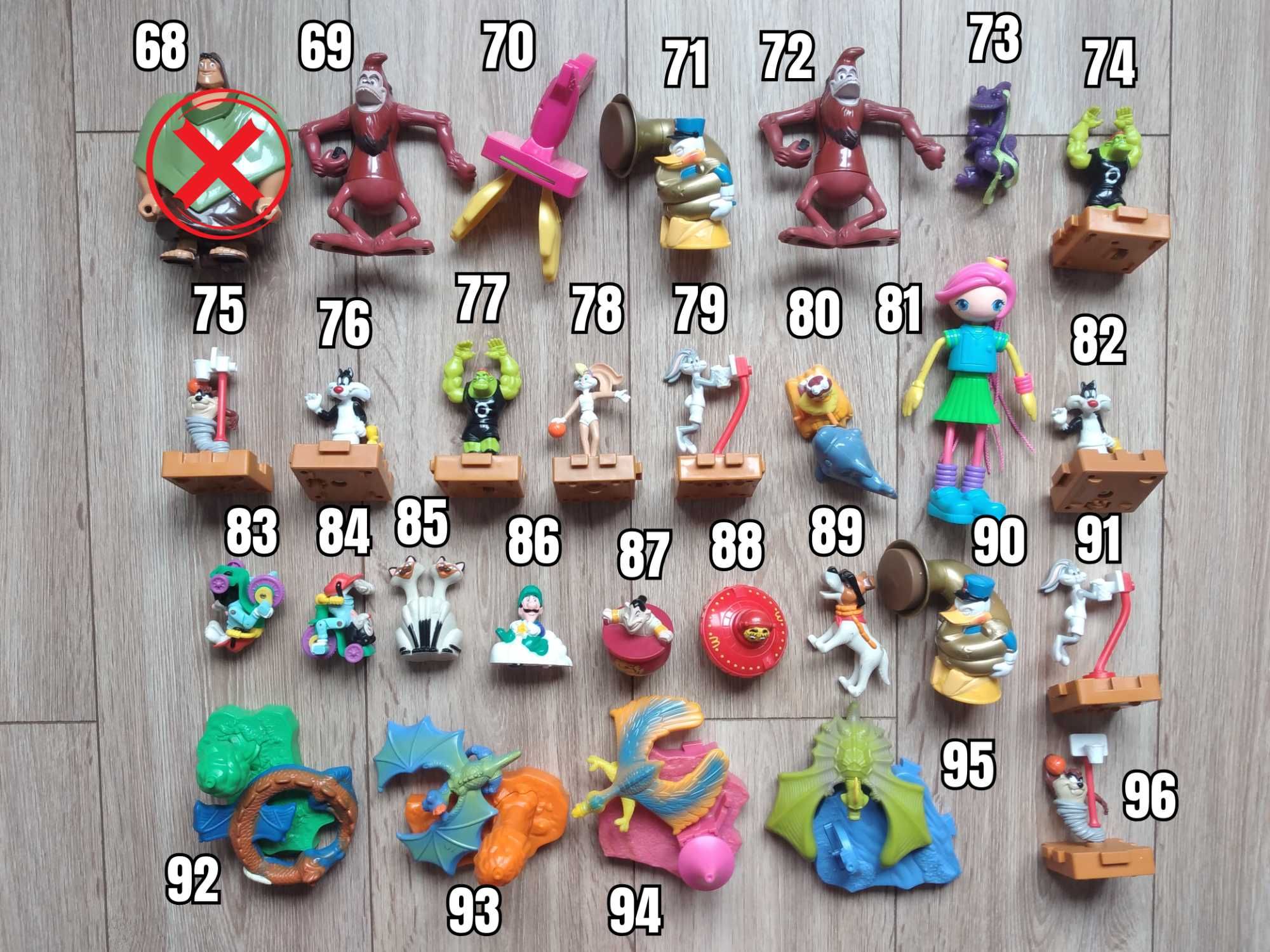 McDonalds Toys / Макдоналдс Играчки от 90те Винтидж Колекционерски