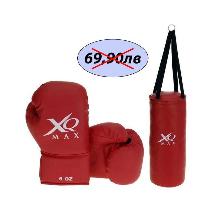 Детски комплект за бокс JUNIOR BOXING, Боксова круша, Ръкавици