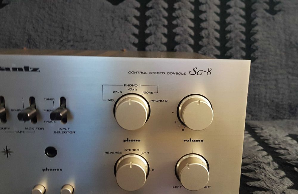 vintage MARANTZ SC-8 ESOTEC GOLD preamplificator High-End