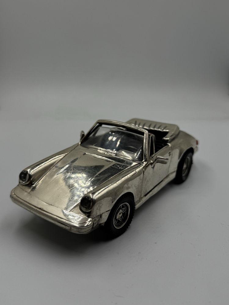 Macheta Din Argint 925 Mare Porsche Carrera Cabrio Vintage