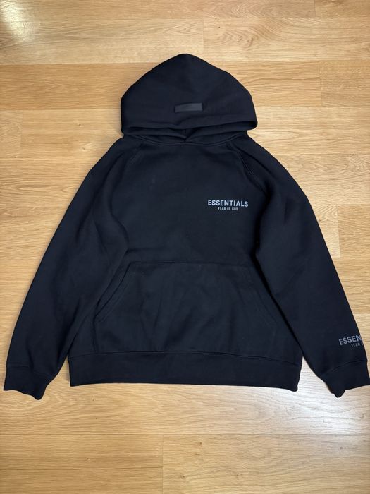 Essetials hoodie черно S
