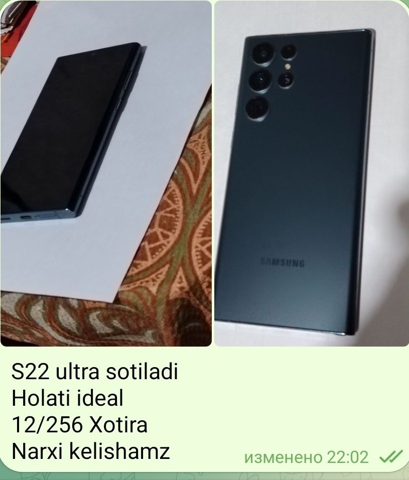 Samsung galaxy S22 ultra