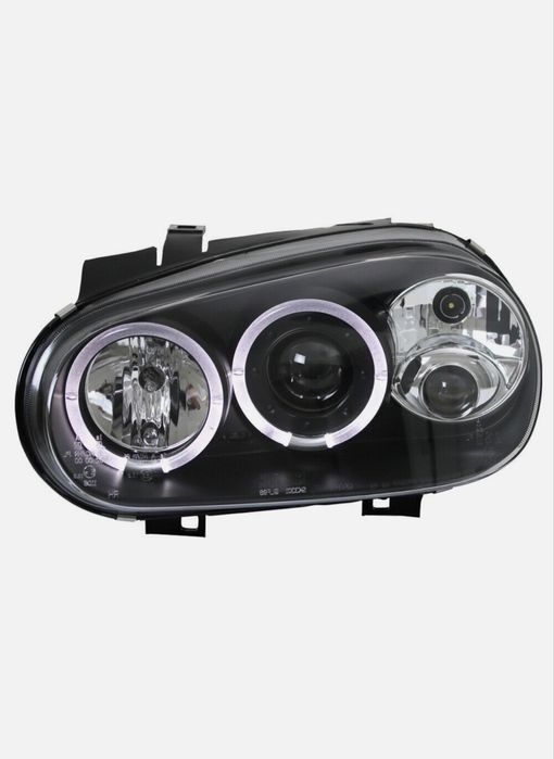 Vând set faruri HD Karosserieteile pentru Volkswagen Golf4-angel eyes