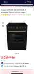 Aragaz GORENJE inductie, Electric, L 60 cm, negru, 4 arzatoare