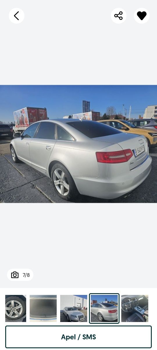 Audi A6 C6 2011 2.0tdi 170cp
