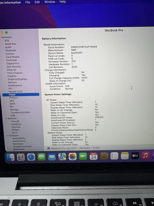 Macbook Pro 13’ A1502 256 gb 8 RAM 2.7Ghz i5
