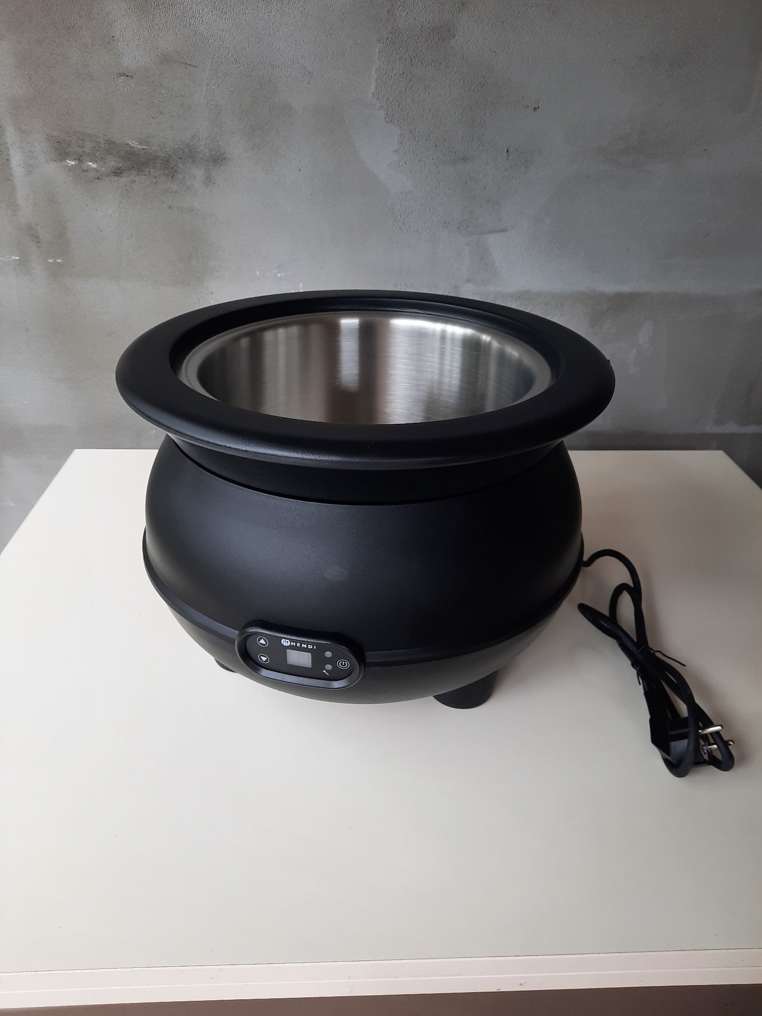 Incalzitor supa Hendi, 450 W, 8 L, Panou digital, Termostata 65-95°C,