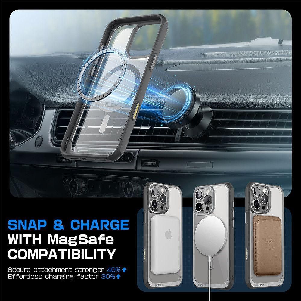 Кейс supcase ub mag magsafe за iphone 16 pro max - сив