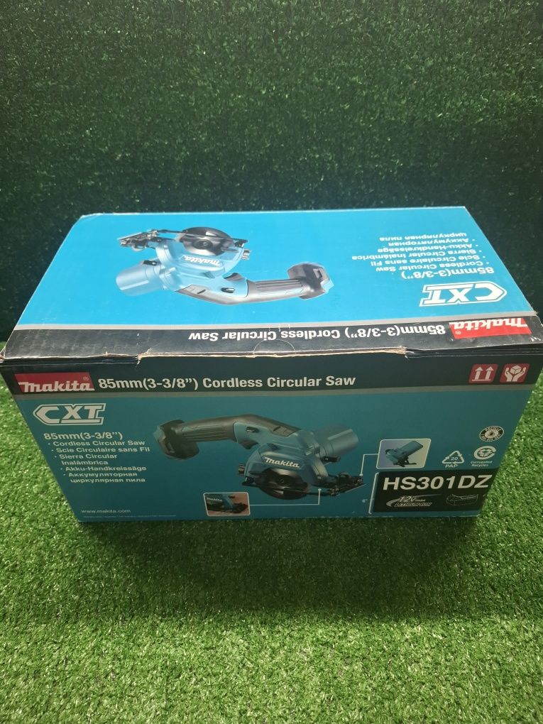 Чисто нов компактен циркуляр на Makita HS301DZ