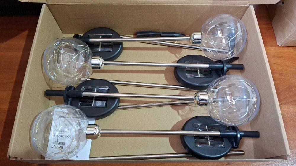 Set 4 lampi solare nipify, 74 cm, functie on/off