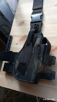 Toc Pistol 9mm - prindere picior