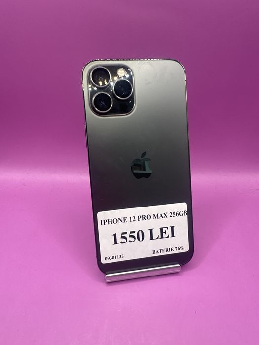 Iphone 12 Pro Max 256gb •Matei Amanet Crangasi•09301