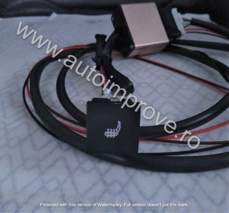 Kit Incalzire Scaune Fibra de Carbon VW GOLF JETTA