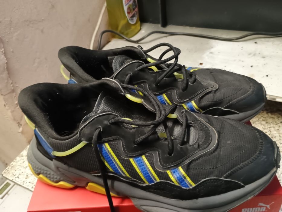 Adidas Ozweege Черно Синьо Жълто