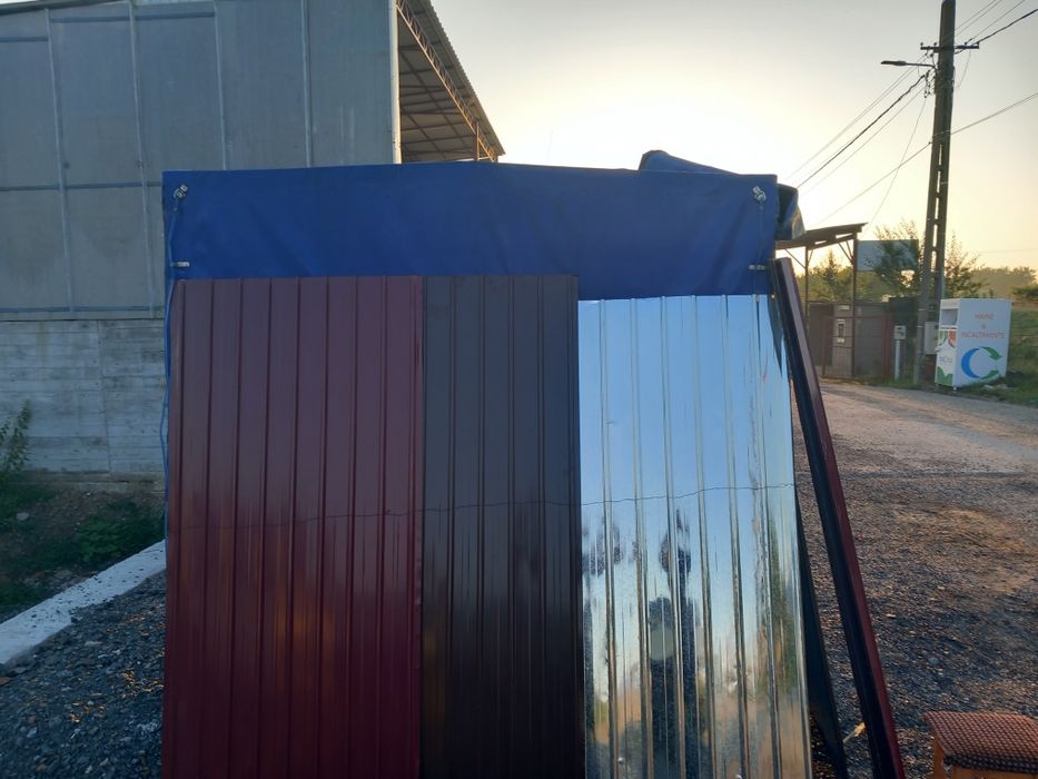Vând tabla cutată zincata și color diferite grosimi