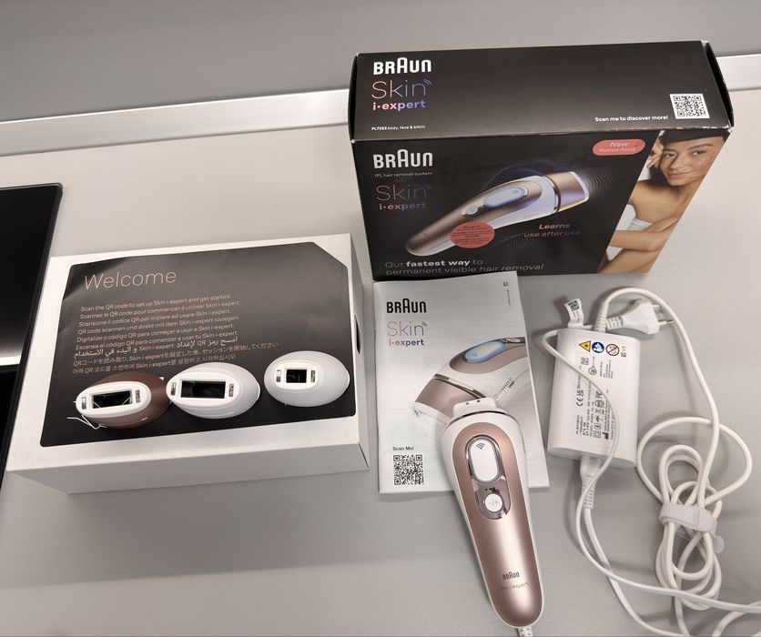 Epilator IPL Braun Skin i-expert, ca nou!
