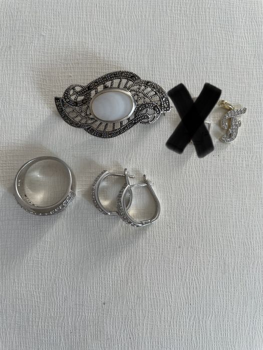 Pandantiv inel brățari din argint 925