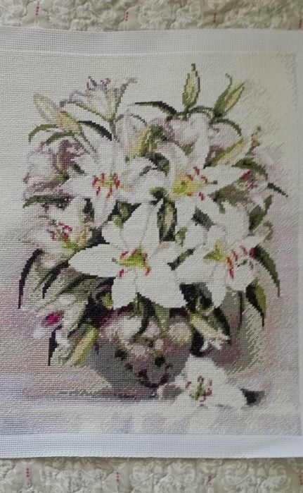 Украшение для дома "Букет лилий"