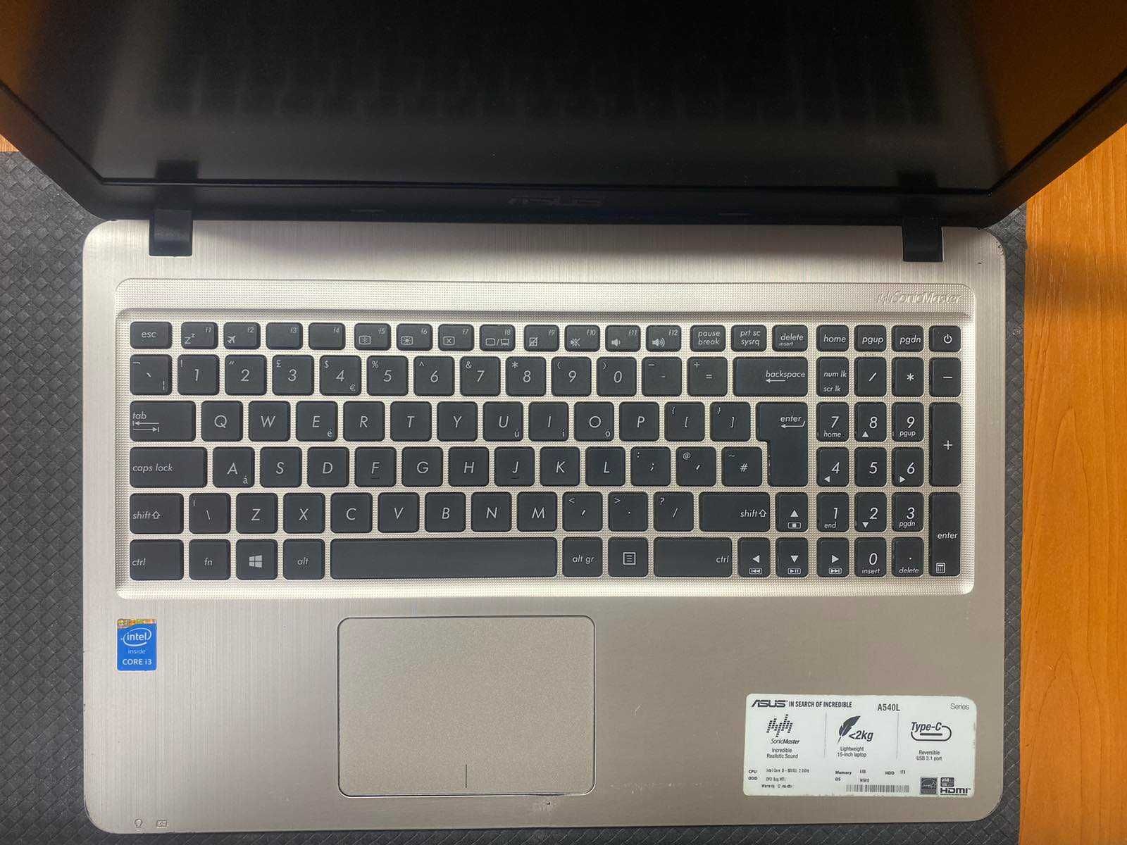 Laptop Asus X540LA
