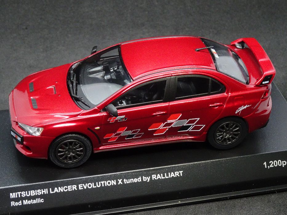 Macheta Mitsubishi Lancer EVO X Ralliart Kyosho 1:43