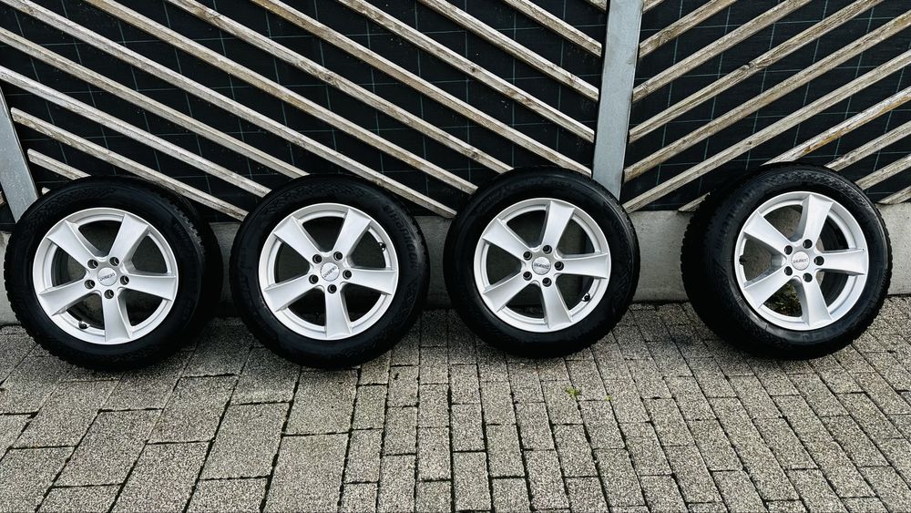 Roti iarna Hankook 205 60 R16 ca noi /Jante aliaj Dezent 16 5x112