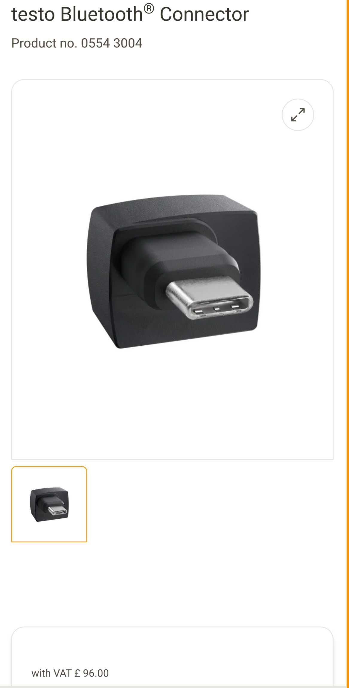 Testo Bluetooth Connector - Kонектор за анализатор