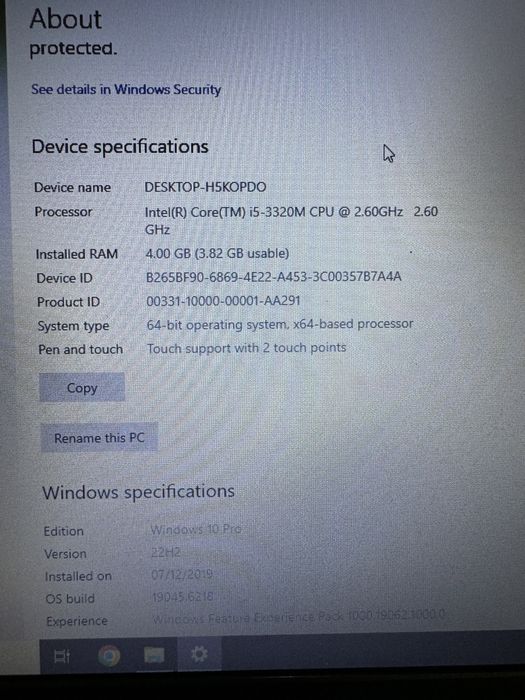 Lenovo ThinkPad T430 Intel Core i5-3320M, 64GB + 320GB HDD