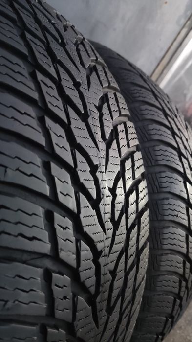 4бр. зимни гуми 205/55/16 Nokian WR Snowproof 
dot23
6.9mm
Добро състо