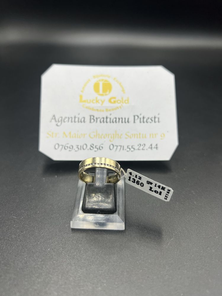 Inel aur 14k 4.12gr marime 16 cod 36904