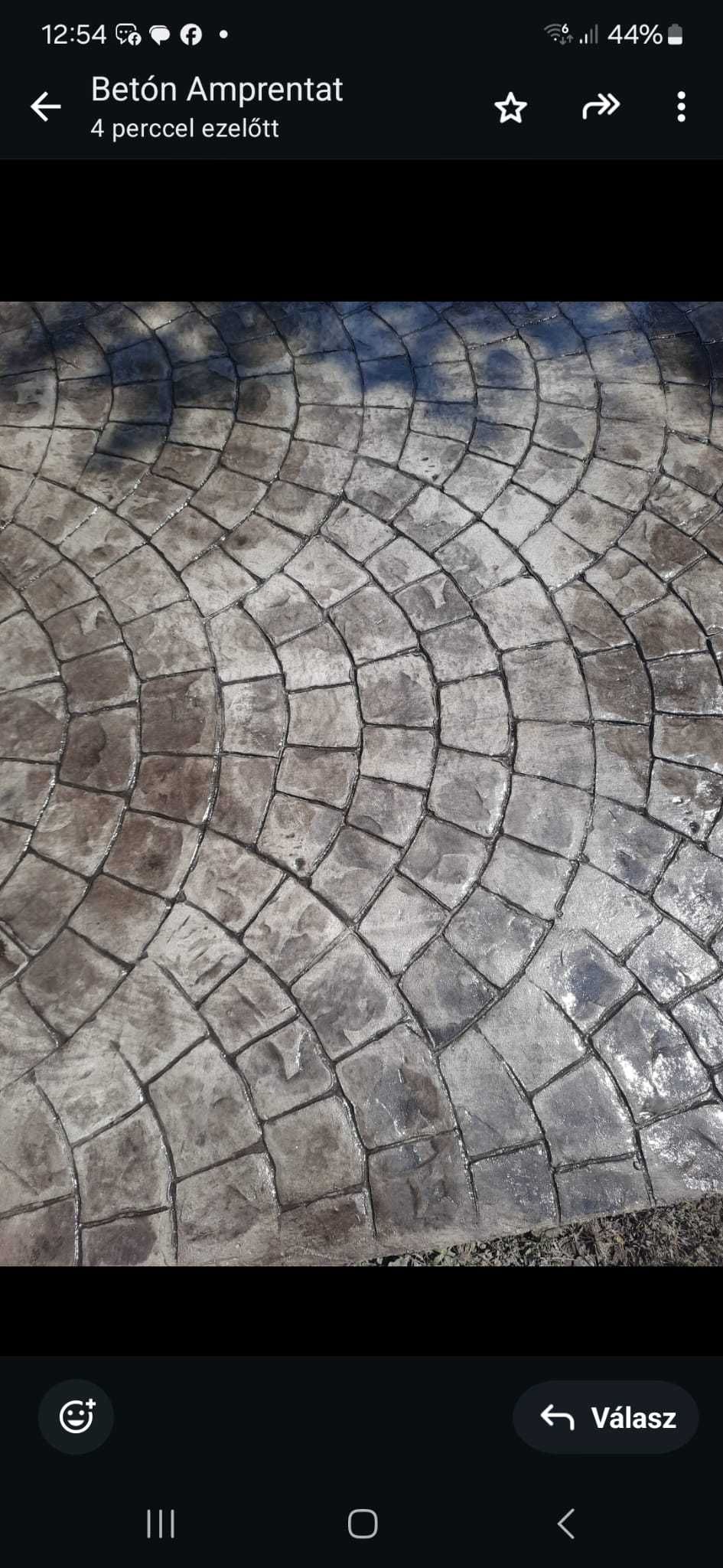 #beton amprentat#pavaj din beton ampentat