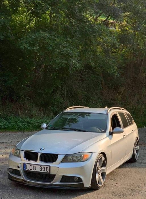 Prelungire lip spoiler bara fata BMW Seria 3 E90 E91 Facelift LCI