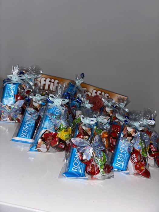 Pachețele cu dulciuri pentru copilași