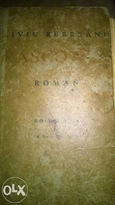 Roman “Răscoala” de Liviu Rebreanu. Tiparit de Editura Adeverul 1935