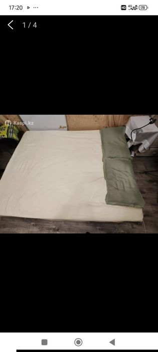 Кровать низкая с матрасом 25к