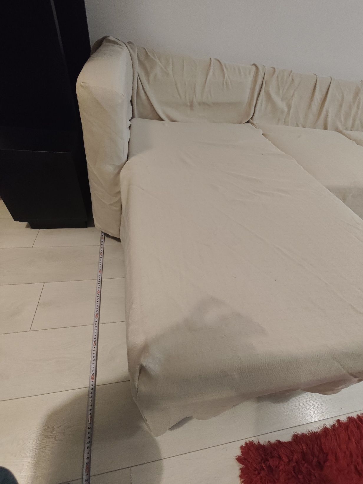 Canapea ikea cu sezlong Karlstad