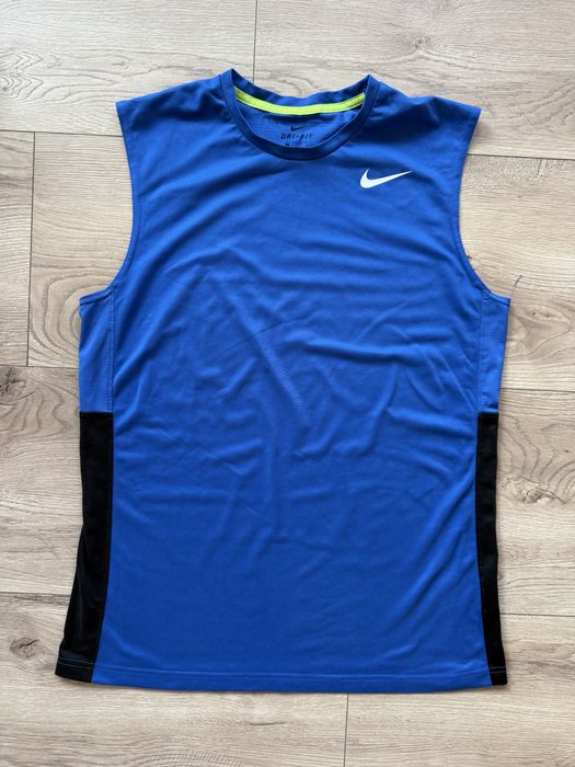 Maieu NIKE Albastru Sala Gym Barbati | Marime L