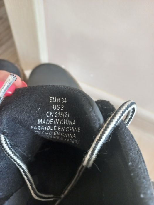 Детски зимни обувки размер 34