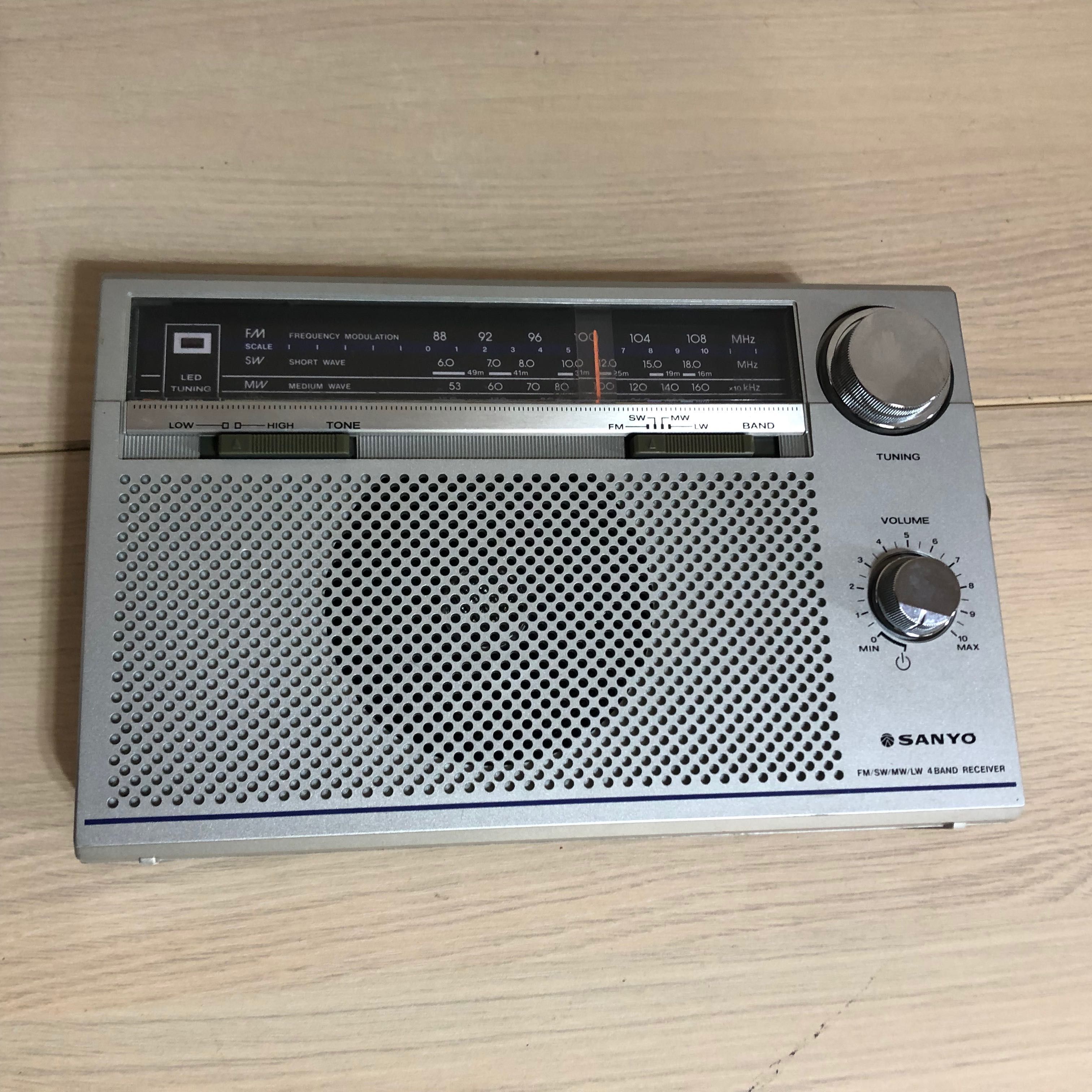 Radio portabil Sanyo RP 8800UM 4 Band FM/SW/MW/LW Receiver