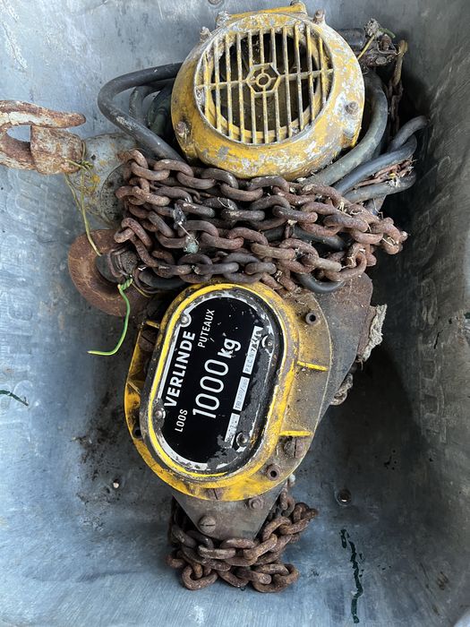 Vand scripet/palan  electric cu lant capacitate 1000kg