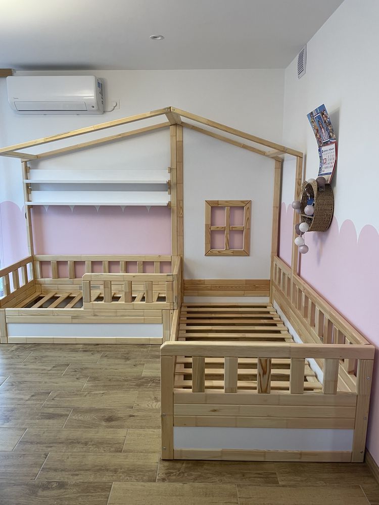 Изработка на детски дървени легълца тип “ къщичка” Монтесори