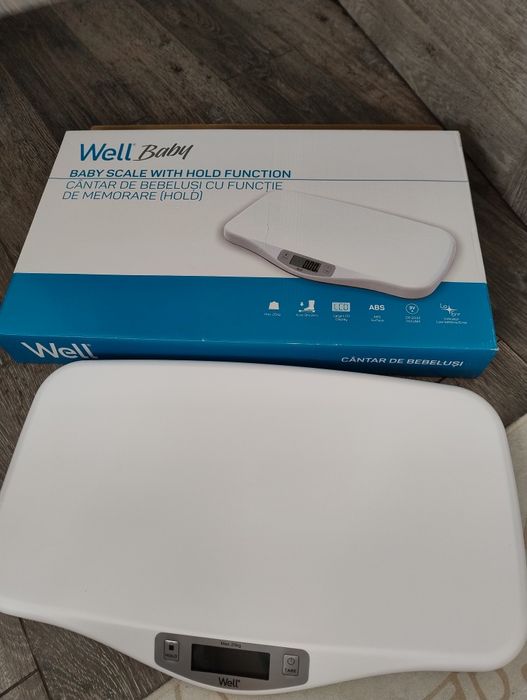 Cantar digital pentru bebelusi, Well, afisaj LCD, divizare 5 grame