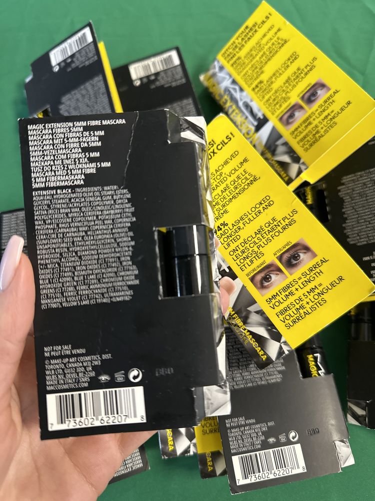 Mascara Mac nou 15 bucati