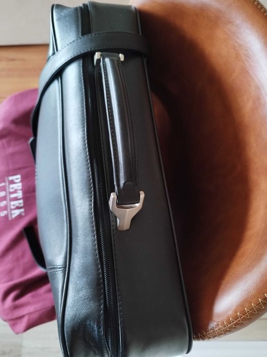 Бизнес куфар Petek телешка кожа нов