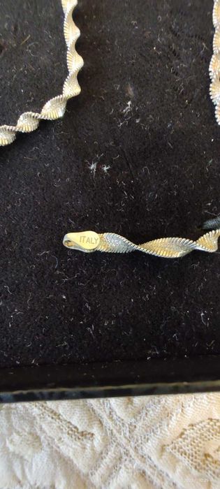 Луксозен сребърен комплект