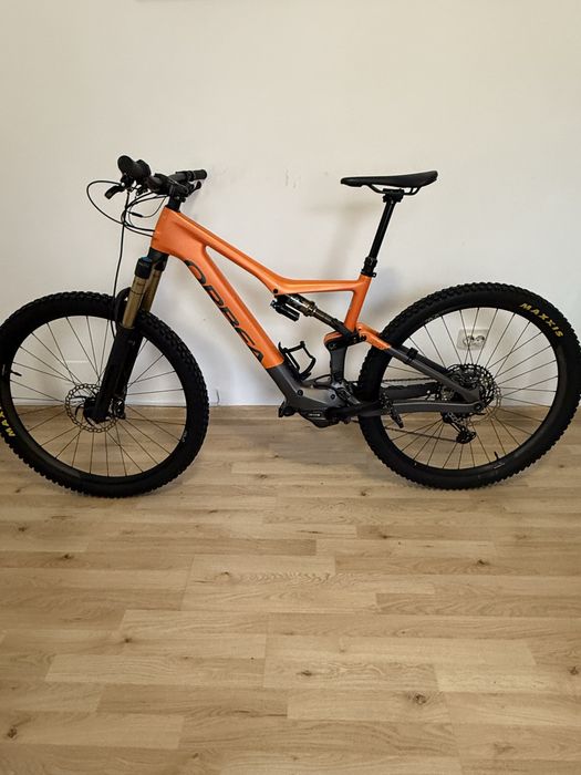 Vand  Bicicleta Electrica ORBEA RISE LT M10 Carbon 18kg, Kashima