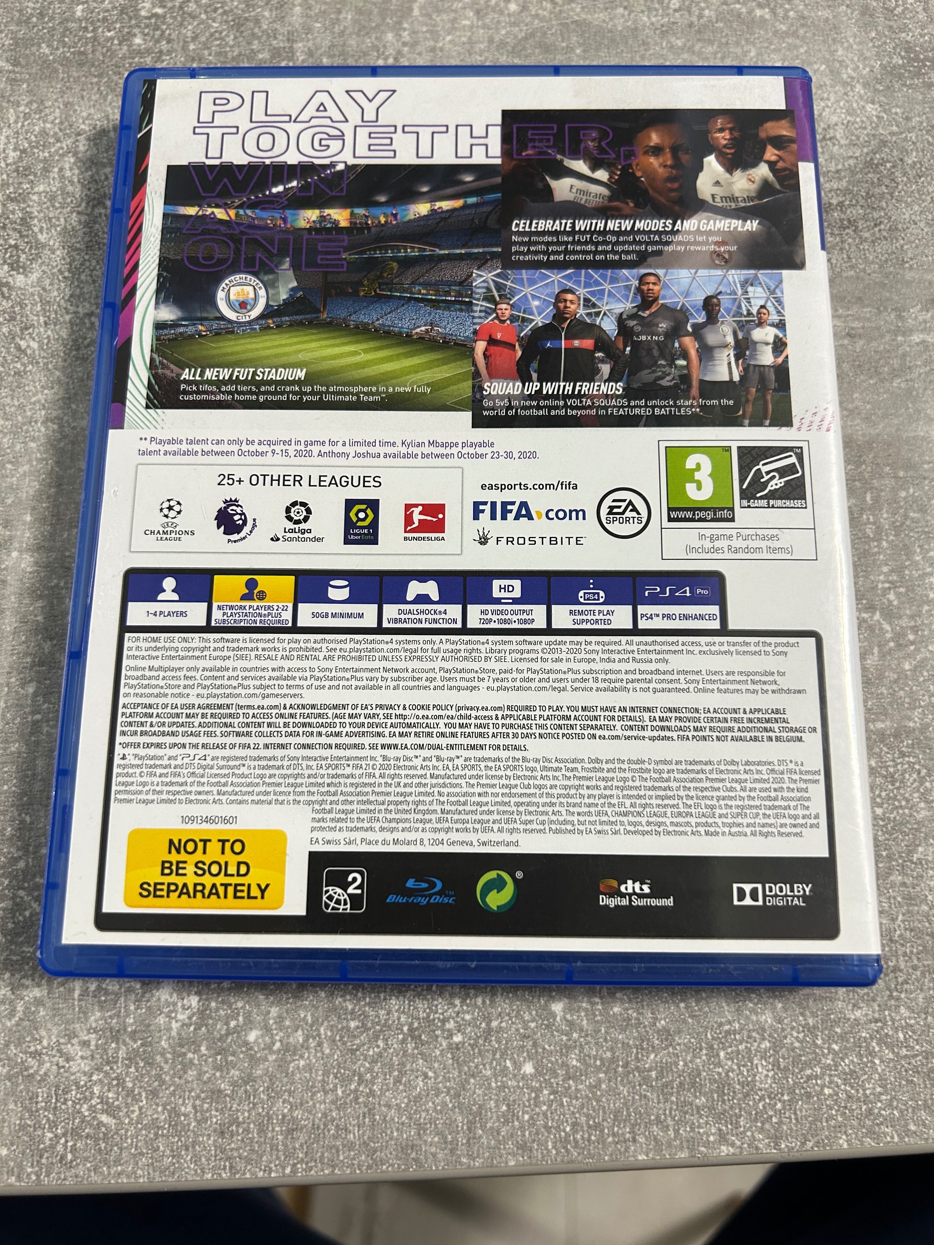 Fifa 21 за playstation 4