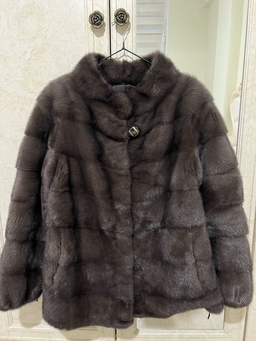 Норковая шуба в отличном состоянии