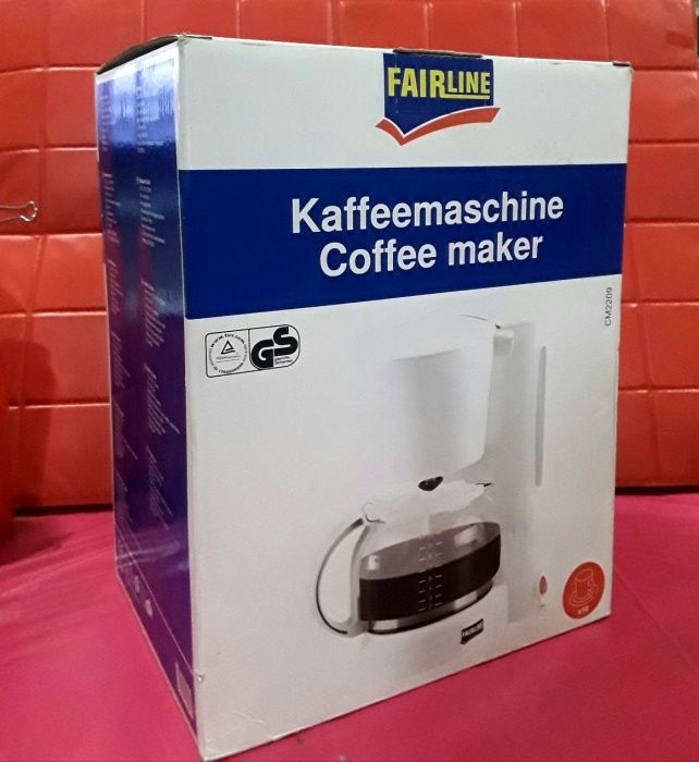 CAFETIERA FAIRLINE 870 W, capacitate 1,2 l (10-12cesti) - NOUĂ