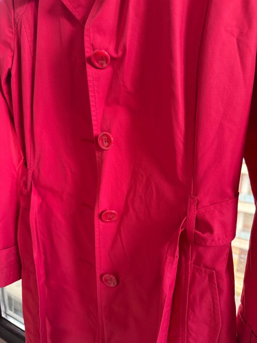 Tom Tailor червено палто (тренчкот)