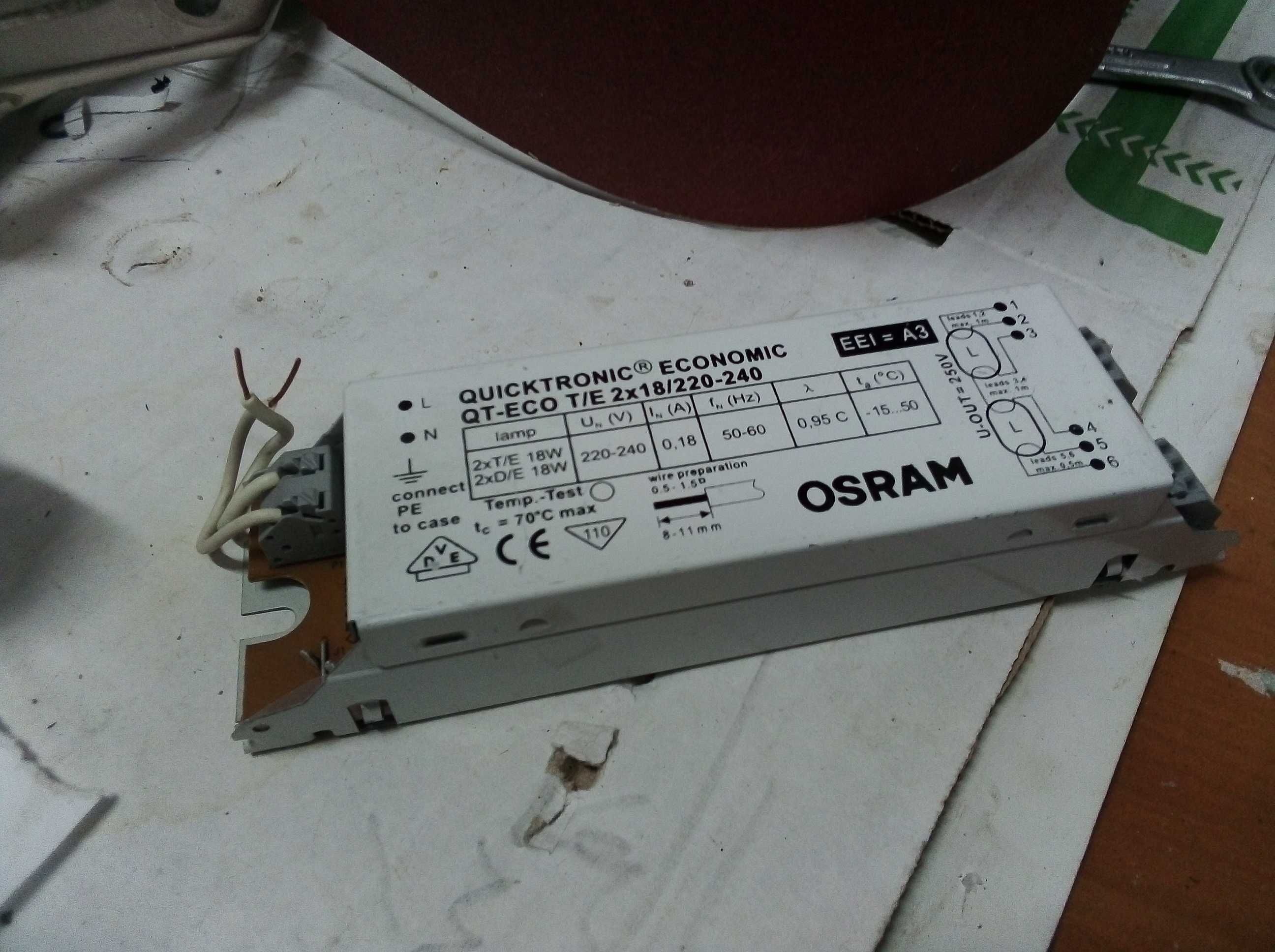 Електронно запалване/баласт/дросел OSRAM